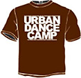 Brown / White T-shirt